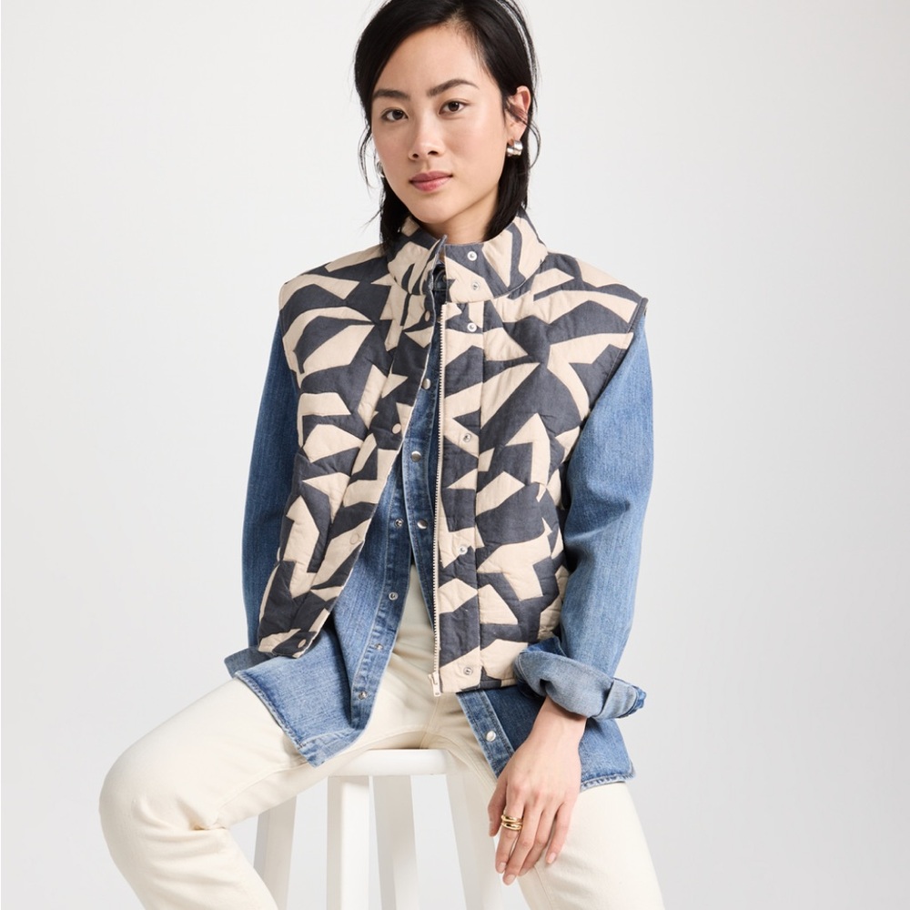 NWOT Ba&sh Pablo jacket quilted vest